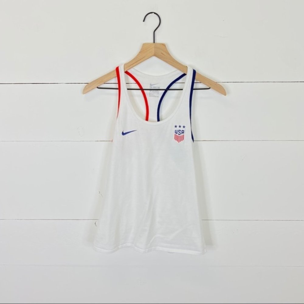 Nike USA Racerback Tank Size S